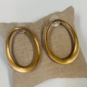 Stella & Dot Gold Earrings